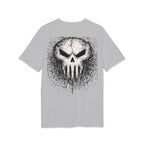 Skull Splatter Tee — Grunge Punisher-Style Graphic T-Shirt