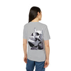 Skull Demon Graphic T-Shirt — Edgy Gothic Crew Tee for Creators