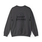 Sweet Dreams Crewneck Sweatshirt — Cozy Back Print Sleepwear Pullover
