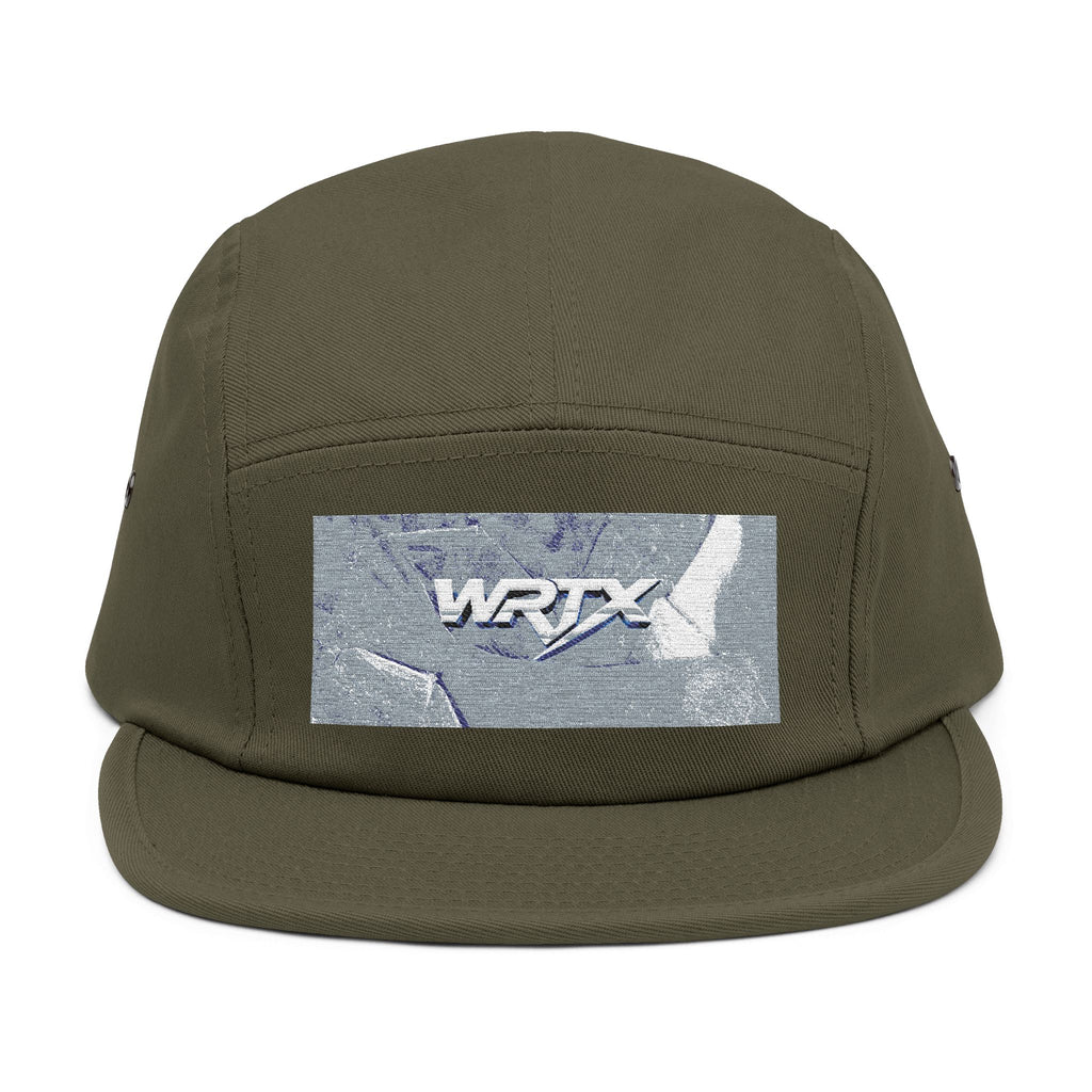 WRTX Embroidered 5-Panel Cap — Vintage Racing Logo Hat