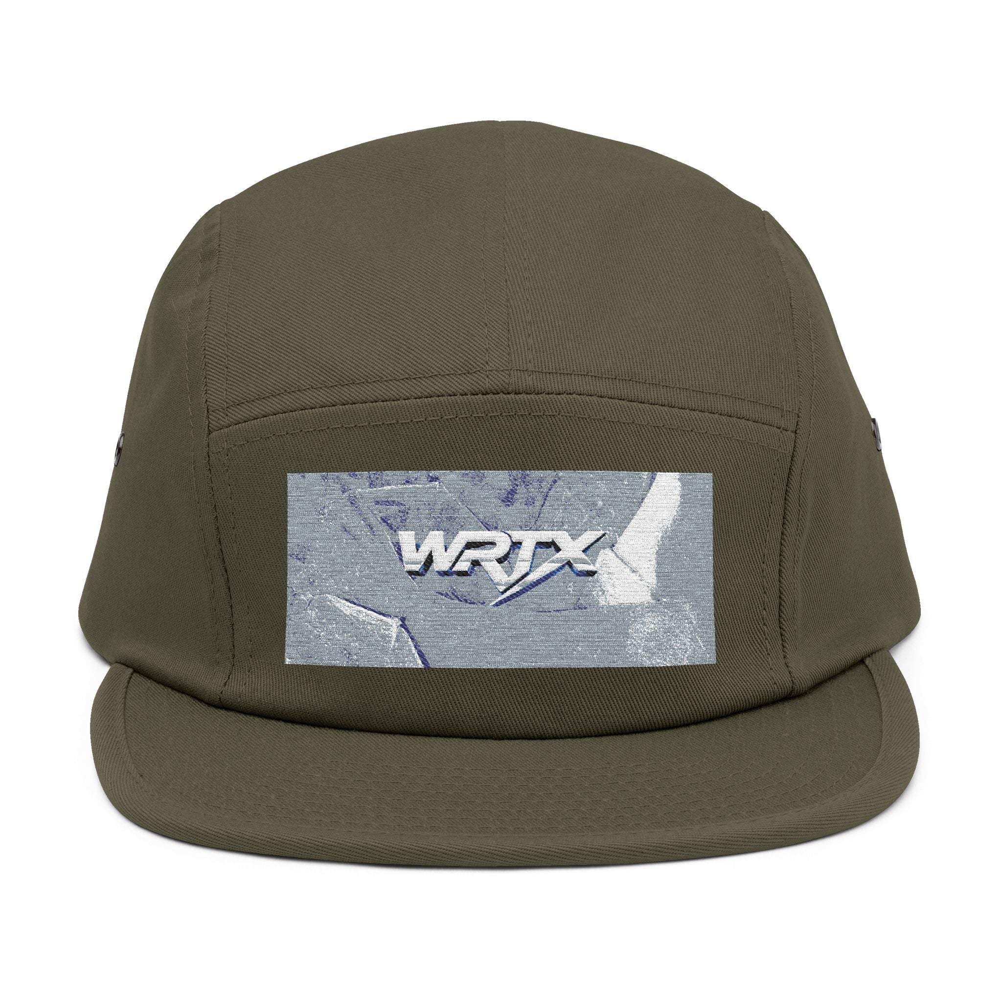 WRTX Embroidered 5-Panel Cap — Vintage Racing Logo Hat
