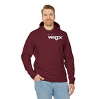 Sunset Beach Tree Hoodie — Scenic Back-Print Pullover