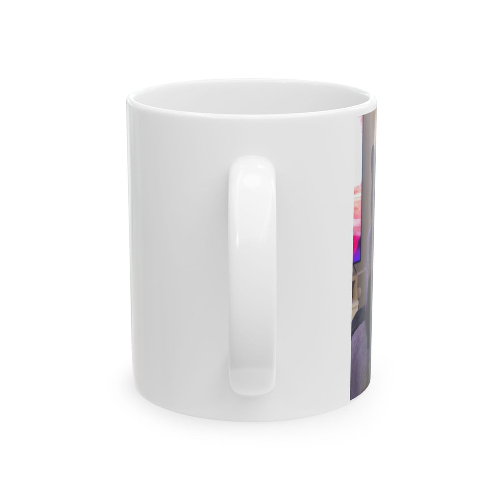 Cute Black Cat Ceramic Mug (11oz & 15oz)