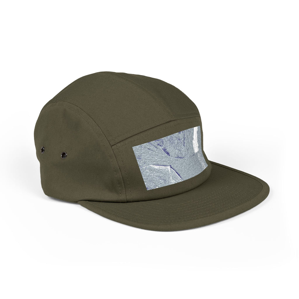 WRX Logo Embroidered 5-Panel Cap — Retro Rally Streetwear