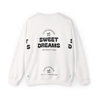 Sweet Dreams Crewneck Sweatshirt — Cozy Back Print Sleepwear Pullover