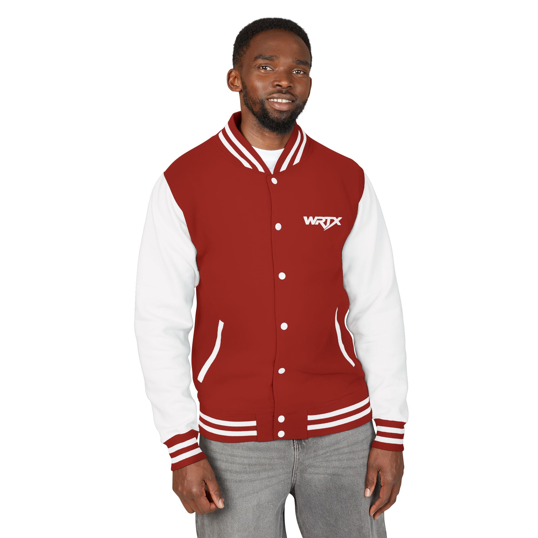 Letterman Jacket — 'Mom I Am A Rich Man' Retro Varsity Jacket