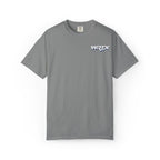T-Shirt — "What If It All Works Out?" Vintage Newspaper Graphic