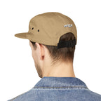 WRX Logo Embroidered 5-Panel Cap — Retro Rally Streetwear