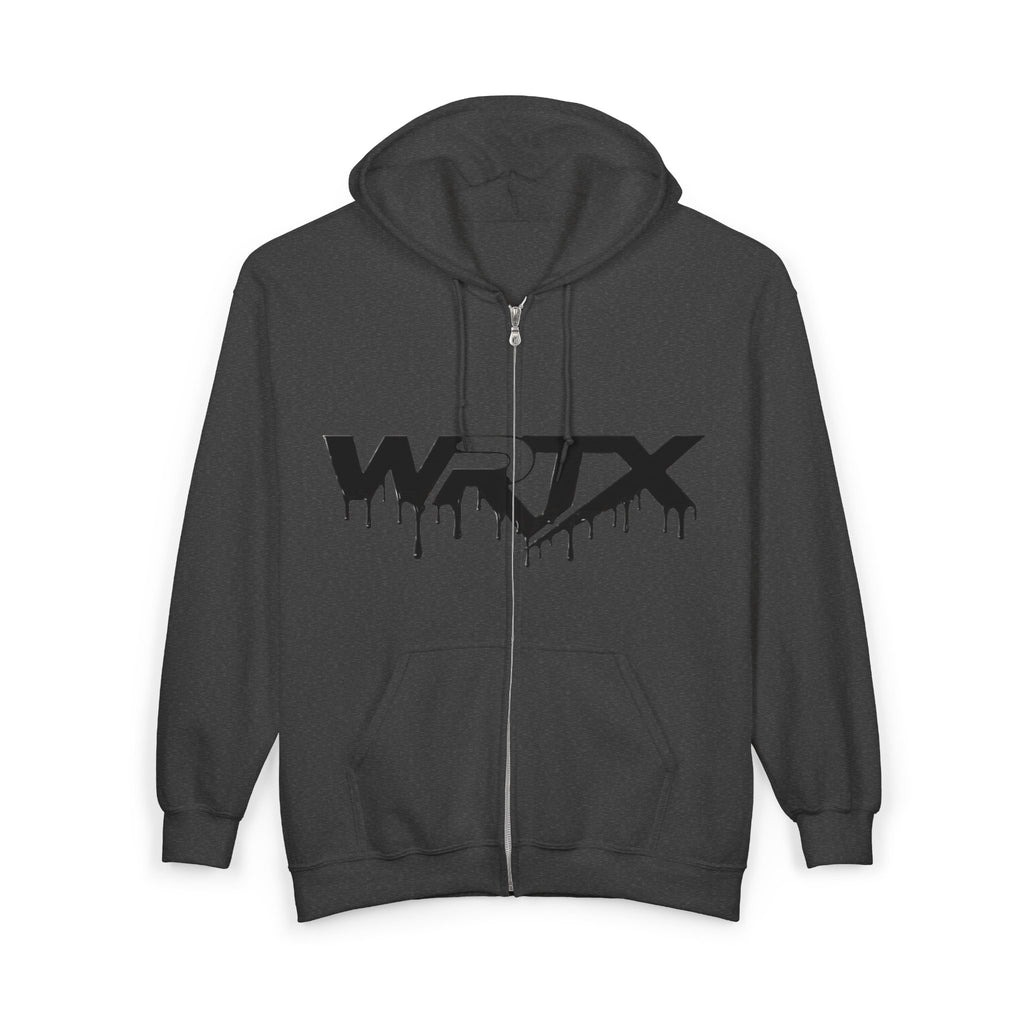 Drip WRTX Zip Hoodie — "You're F***ing Lazy Bitch" Bold Back Print