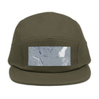 WRX Logo Embroidered 5-Panel Cap — Retro Rally Streetwear