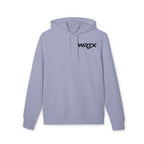 WRTX Graffiti Logo Hoodie — White Streetwear Pullover with Back Graphic