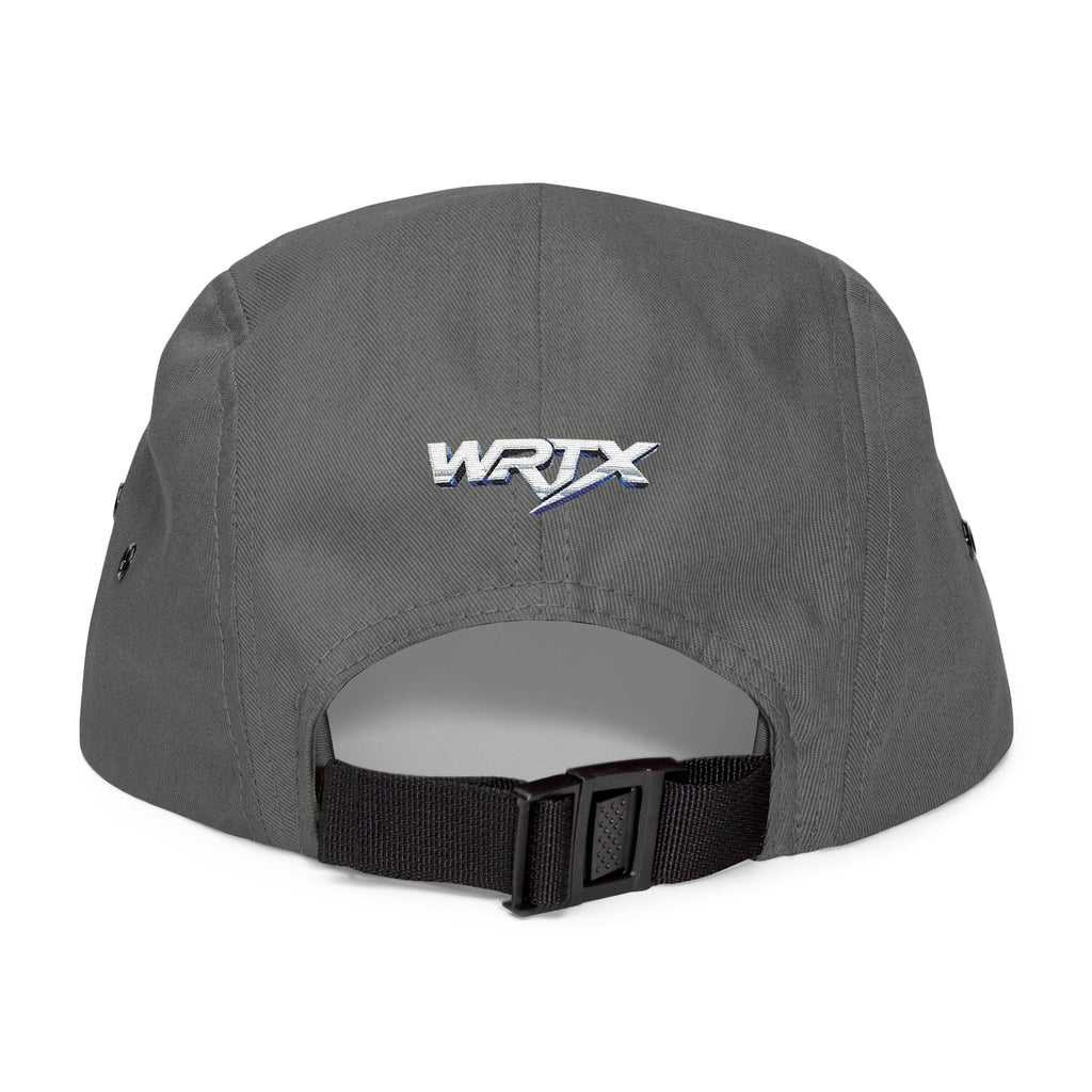 WRX Logo Embroidered 5-Panel Cap — Retro Rally Streetwear