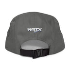 WRX Logo Embroidered 5-Panel Cap — Retro Rally Streetwear