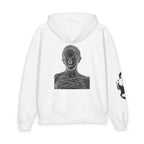 Abstract Drip Logo Hoodie — WNTX Graphic Back Portrait Streetwear