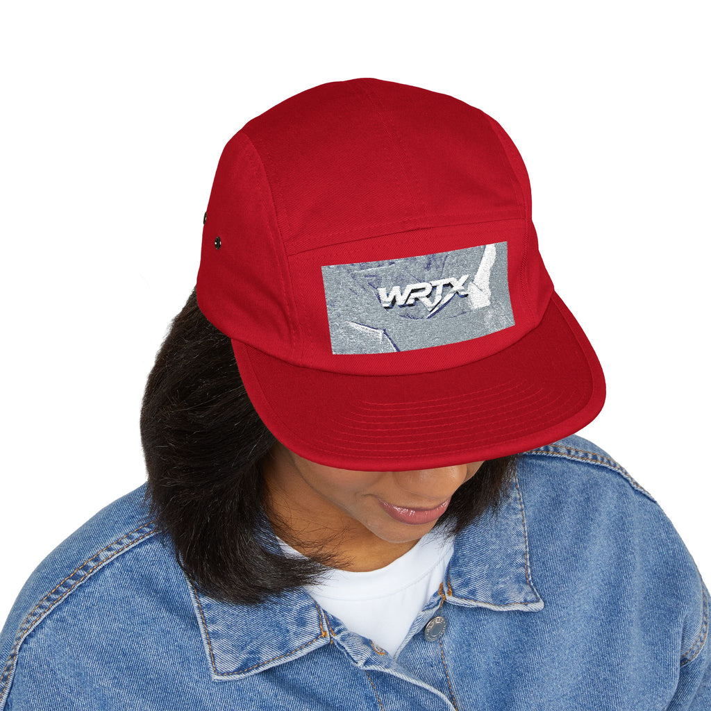 WRTX Embroidered 5-Panel Cap — Vintage Racing Logo Hat