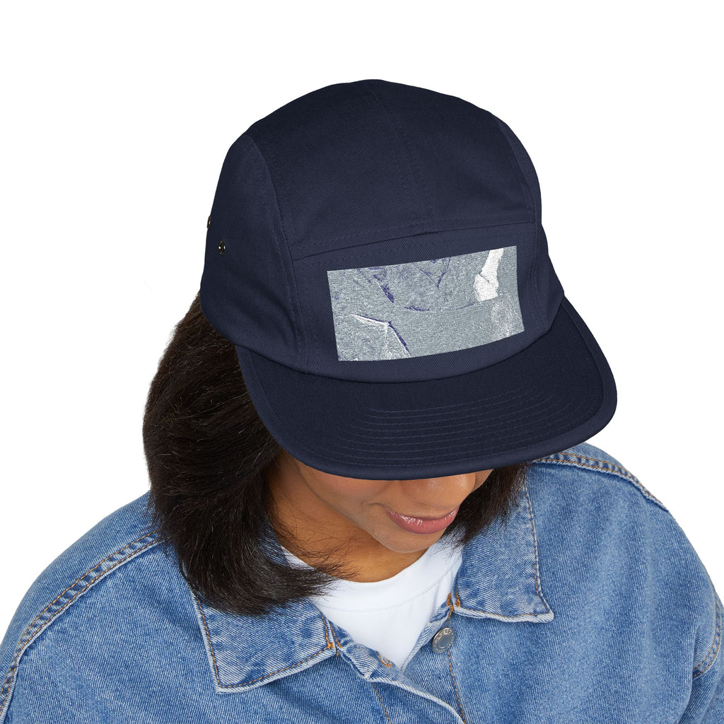WRX Logo Embroidered 5-Panel Cap — Retro Rally Streetwear