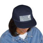 WRX Logo Embroidered 5-Panel Cap — Retro Rally Streetwear