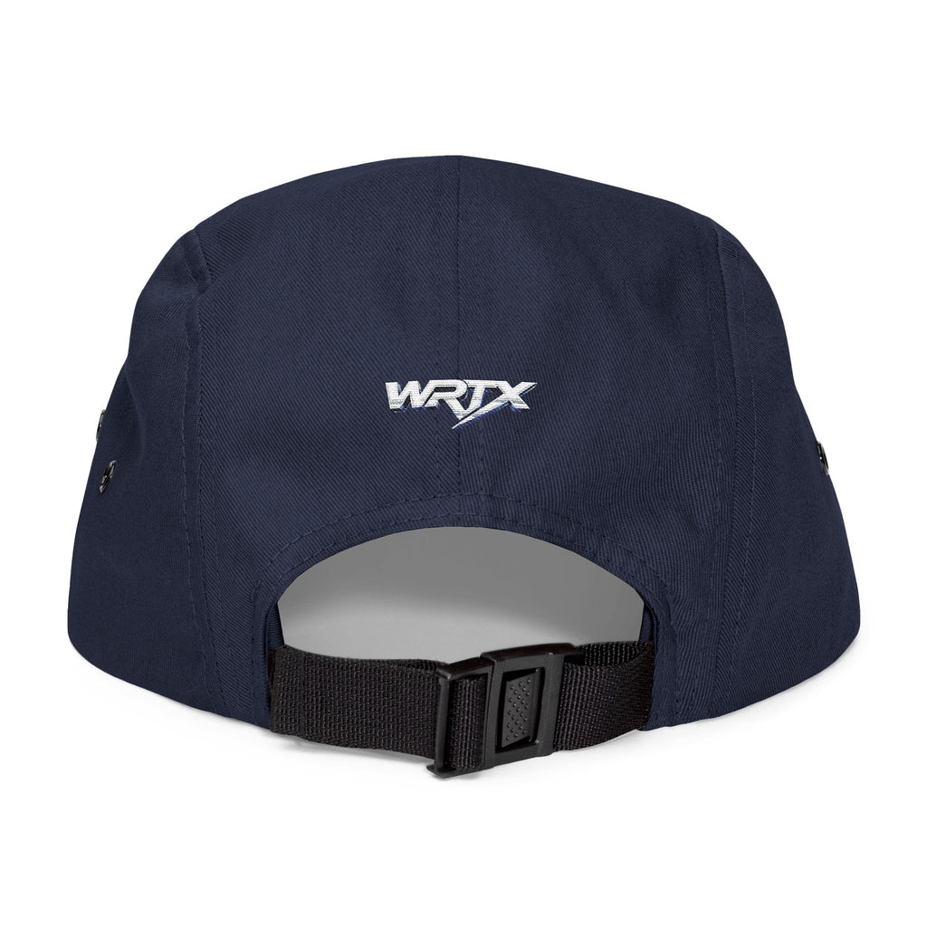 WRTX Embroidered 5-Panel Cap — Vintage Racing Logo Hat
