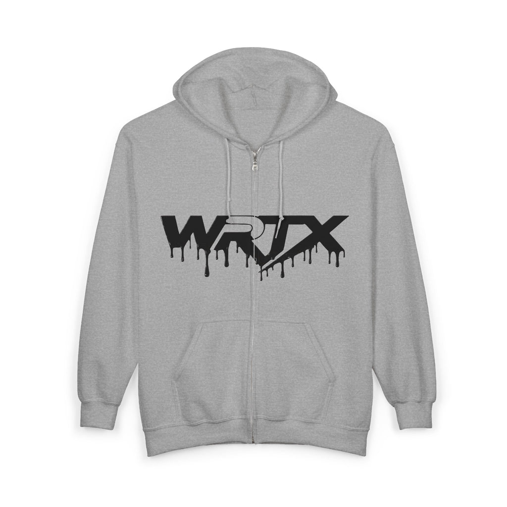 Drip WRTX Zip Hoodie — "You're F***ing Lazy Bitch" Bold Back Print