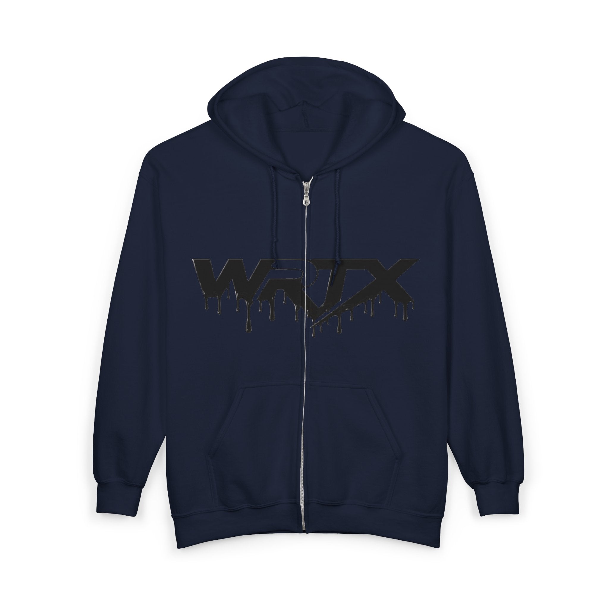 Drip WRTX Zip Hoodie — "You're F***ing Lazy Bitch" Bold Back Print