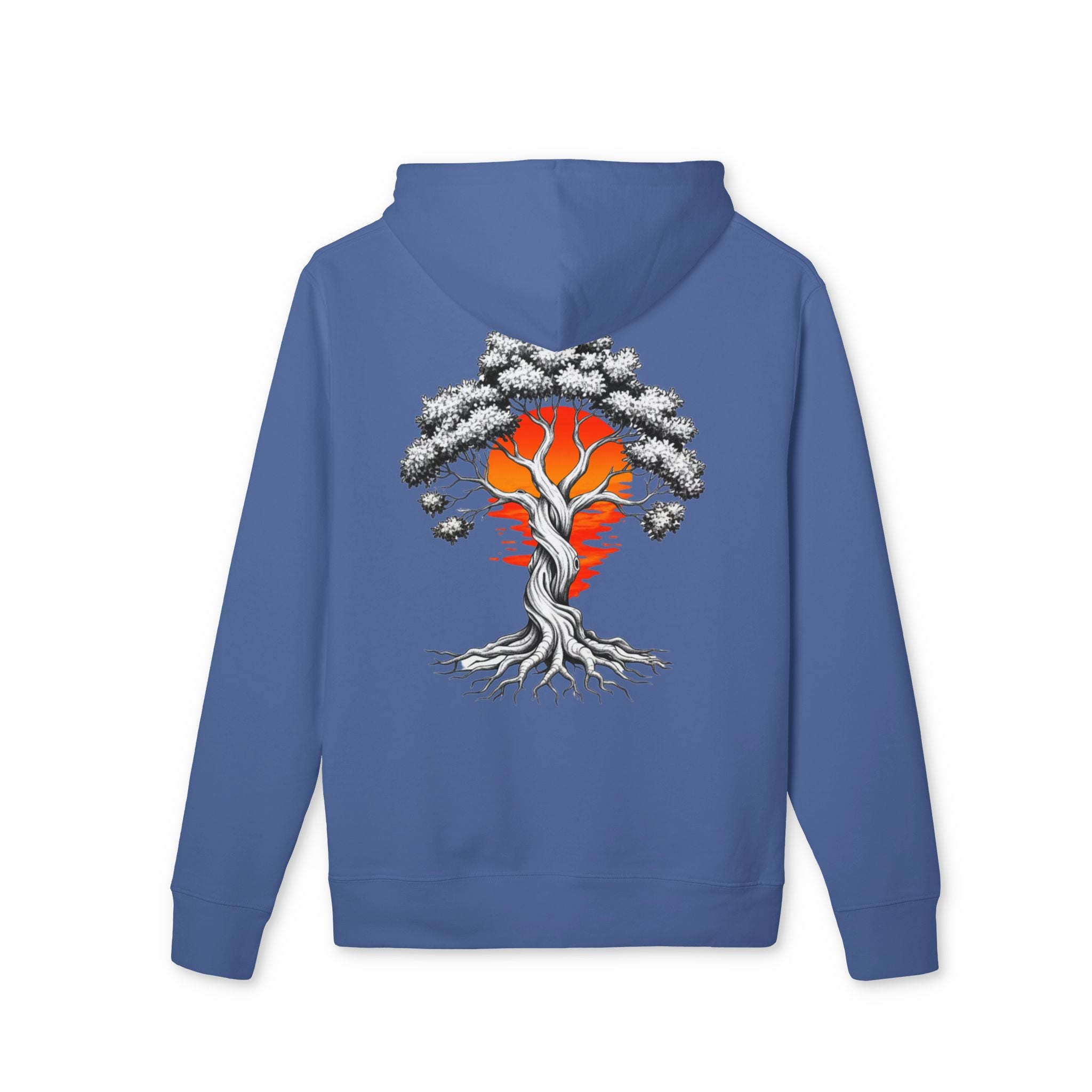 Bonsai Sunset Hoodie — Tree of Life Graphic Pullover