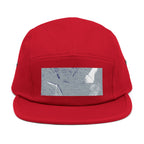 WRX Logo Embroidered 5-Panel Cap — Retro Rally Streetwear