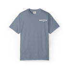 T-Shirt — "What If It All Works Out?" Vintage Newspaper Graphic