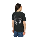 Koi Yin-Yang Wave T-Shirt — Japanese Wave & Red Sun Graphic Tee