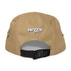 WRX Logo Embroidered 5-Panel Cap — Retro Rally Streetwear