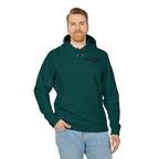 WRTX Graffiti Logo Hoodie — White Streetwear Pullover with Back Graphic