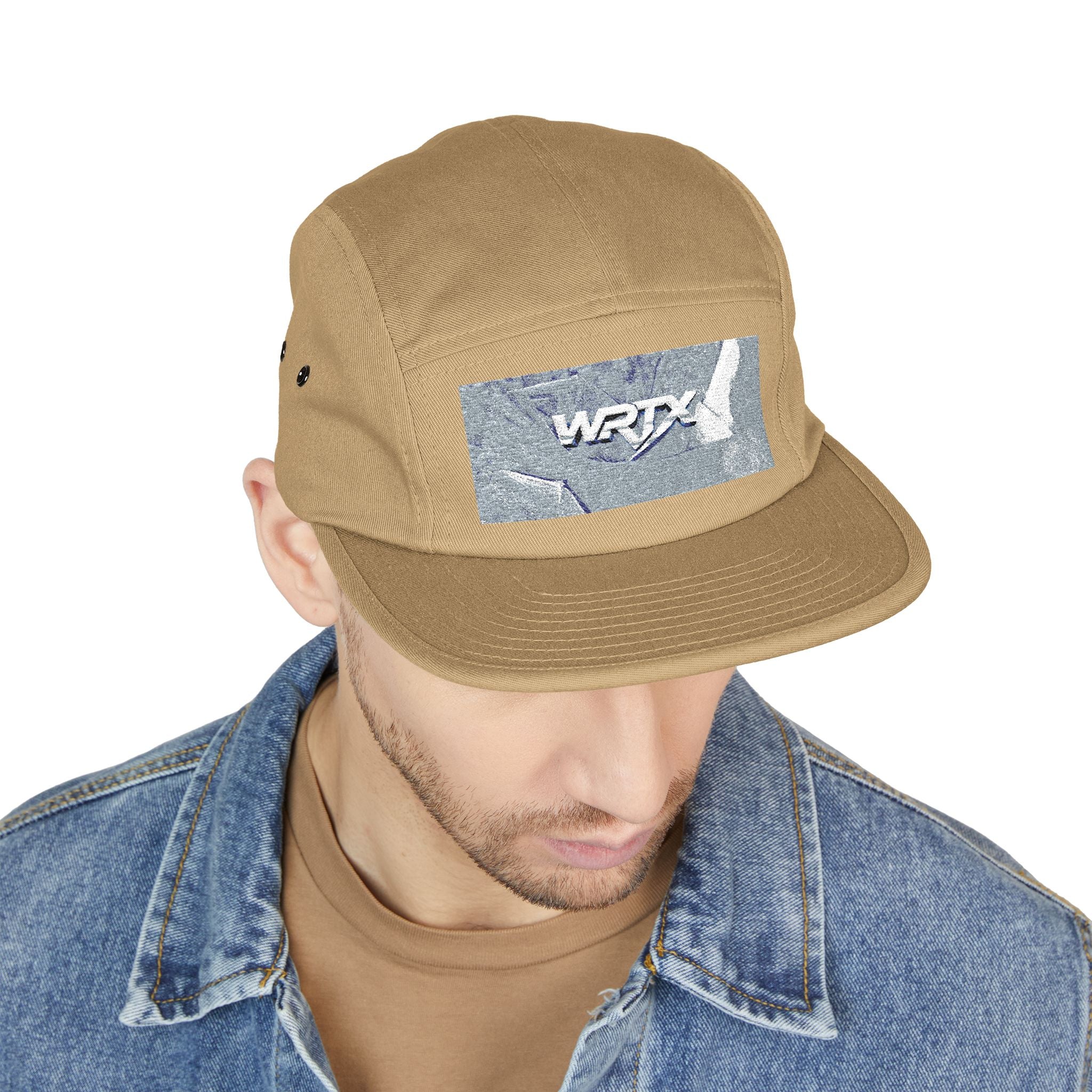 WRTX Embroidered 5-Panel Cap — Vintage Racing Logo Hat
