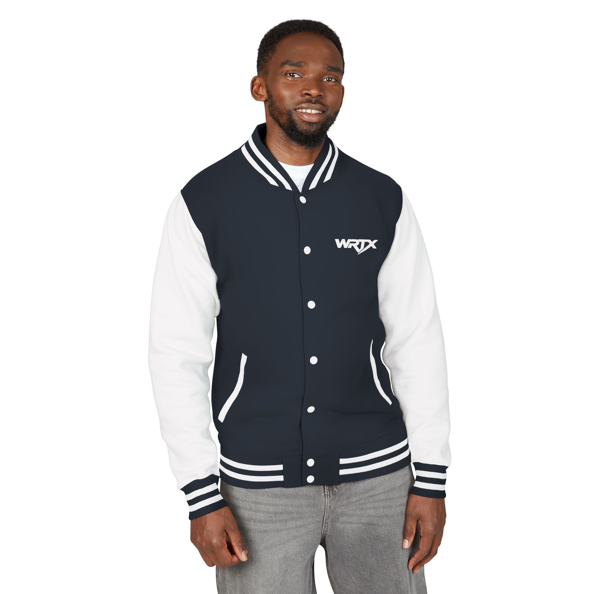 Letterman Jacket — 'Mom I Am A Rich Man' Retro Varsity Jacket
