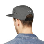 WRX Logo Embroidered 5-Panel Cap — Retro Rally Streetwear