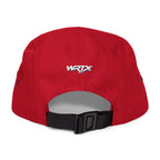 WRTX Embroidered 5-Panel Cap — Vintage Racing Logo Hat