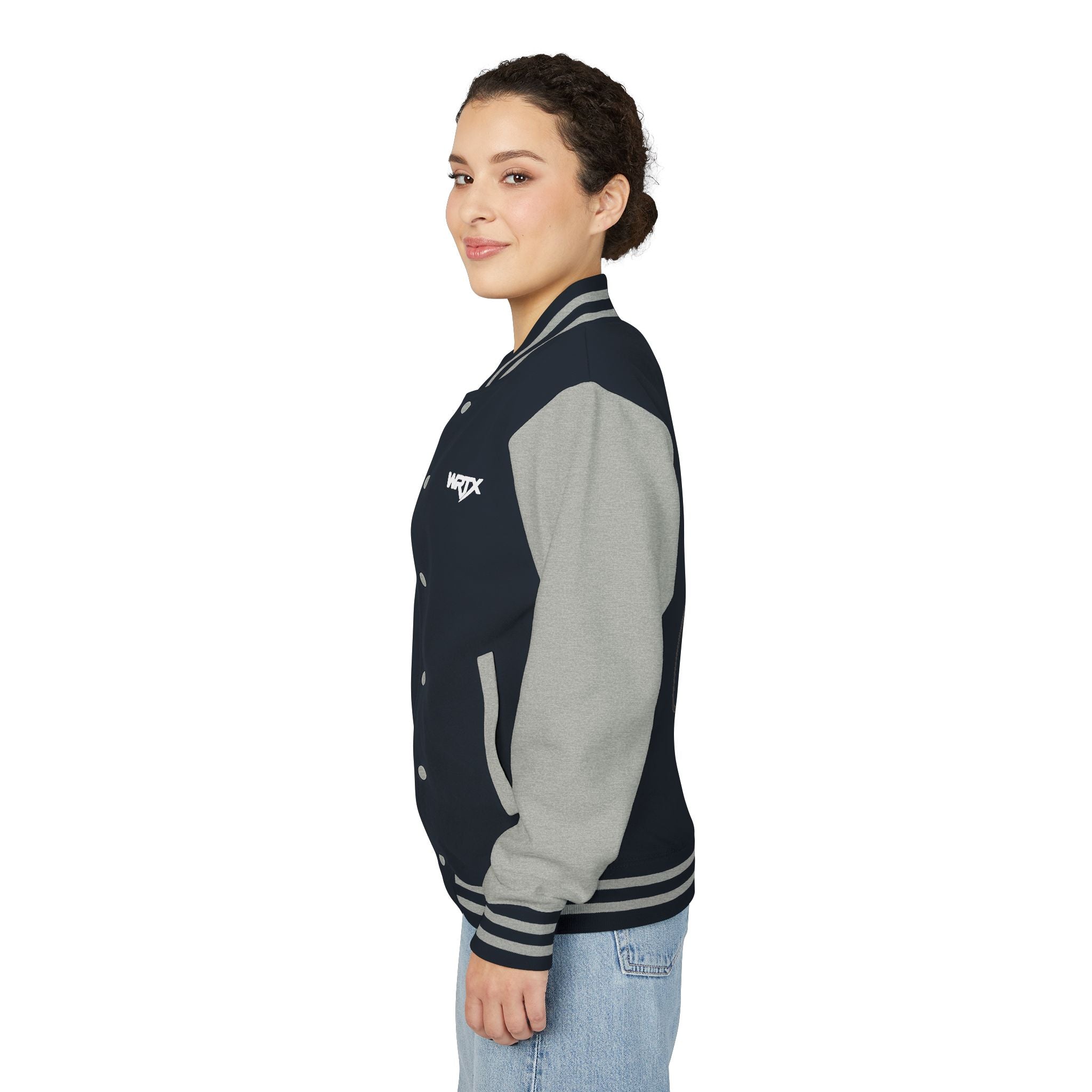 Letterman Jacket — 'Mom I Am A Rich Man' Retro Varsity Jacket