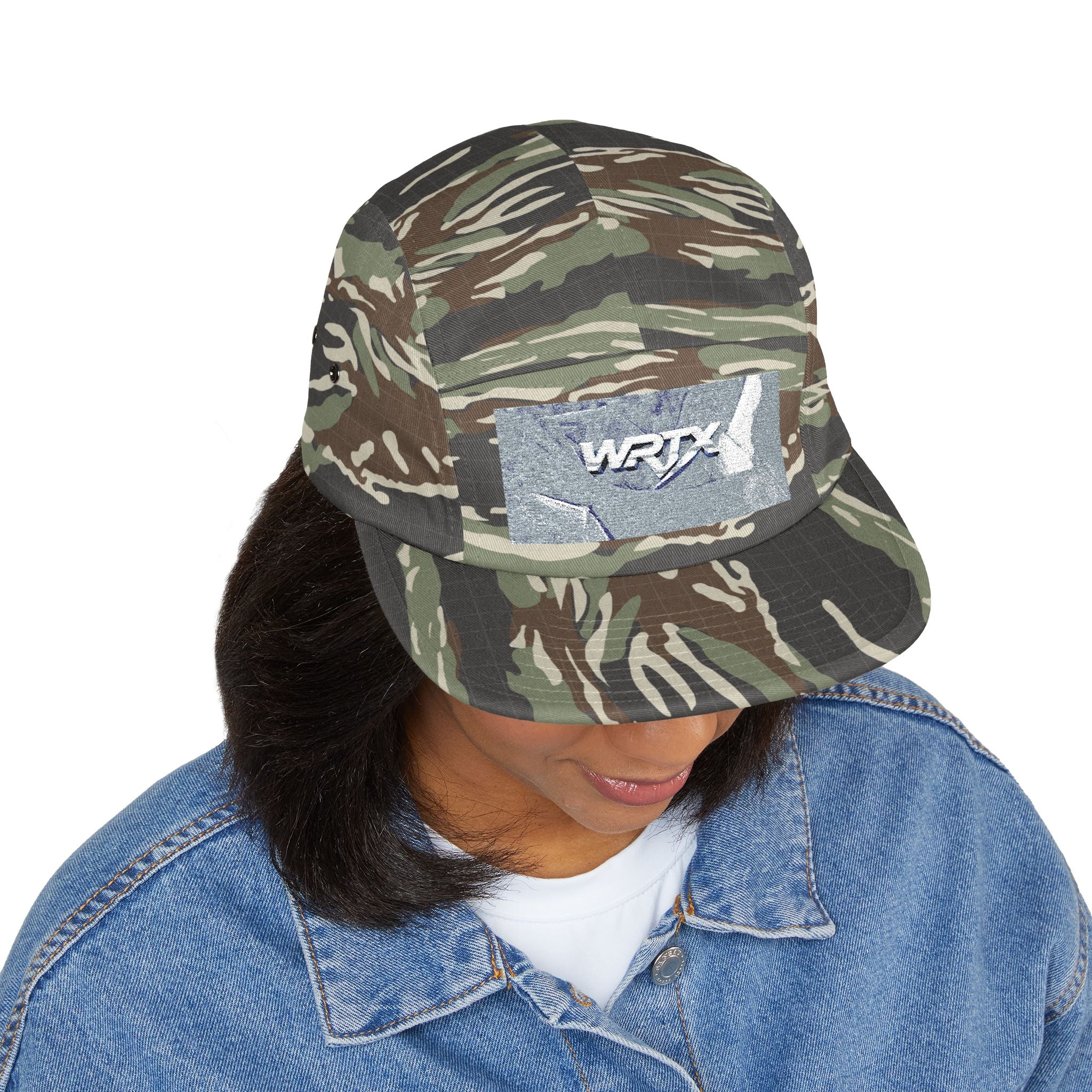 WRTX Embroidered 5-Panel Cap — Vintage Racing Logo Hat