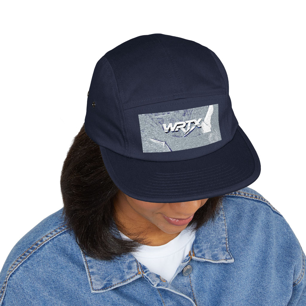 WRTX Embroidered 5-Panel Cap — Vintage Racing Logo Hat