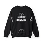 Sweet Dreams Crewneck Sweatshirt — Cozy Back Print Sleepwear Pullover