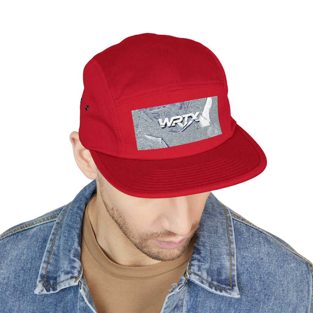 WRTX Embroidered 5-Panel Cap — Vintage Racing Logo Hat