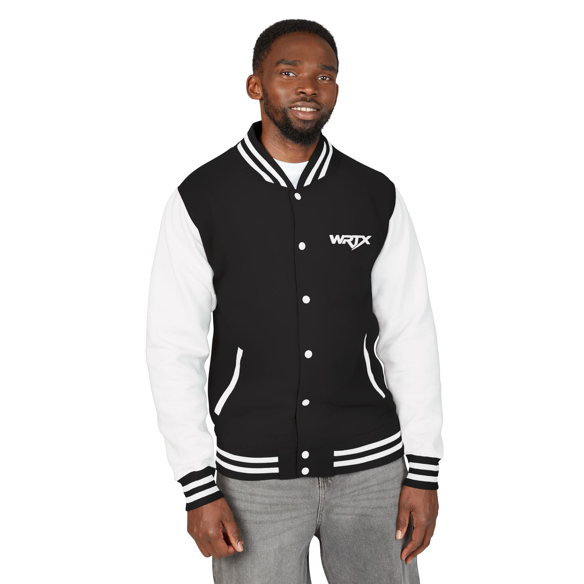 Letterman Jacket — 'Mom I Am A Rich Man' Retro Varsity Jacket