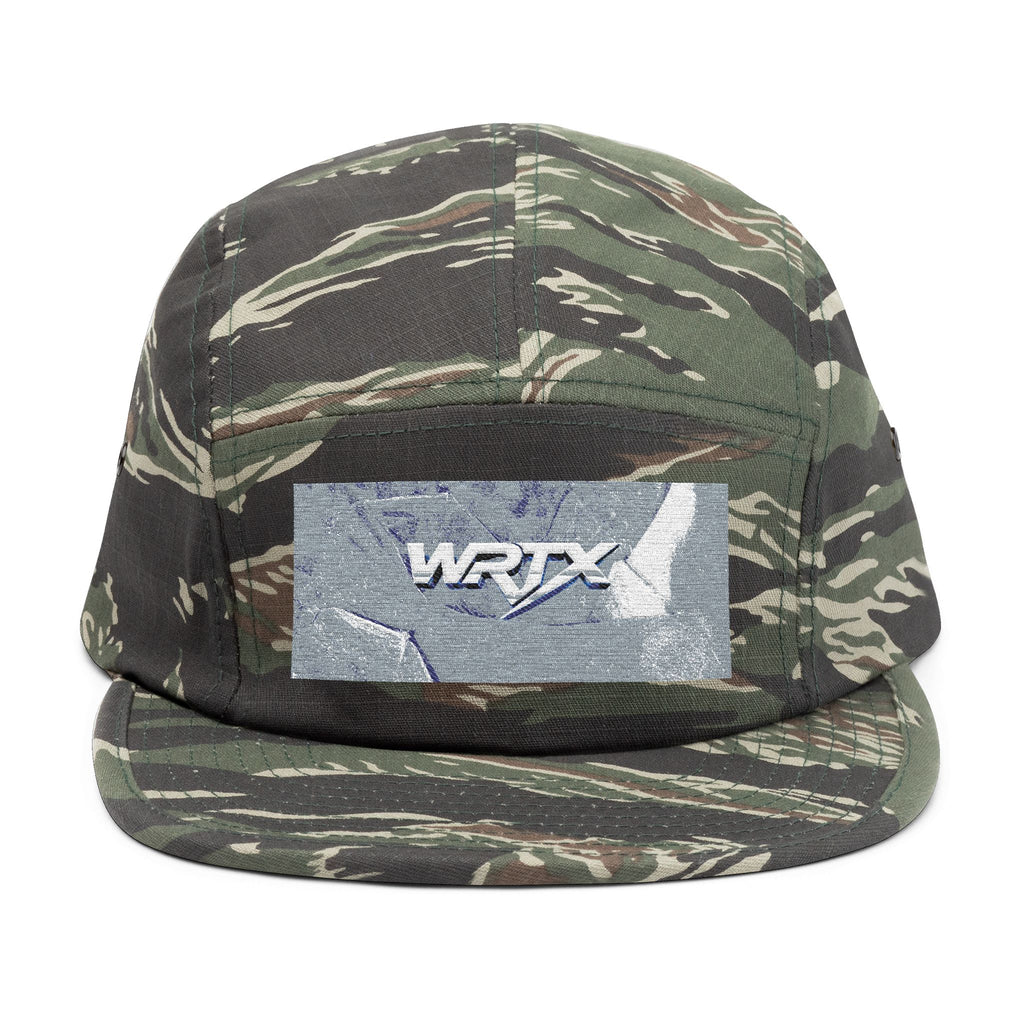 WRTX Embroidered 5-Panel Cap — Vintage Racing Logo Hat