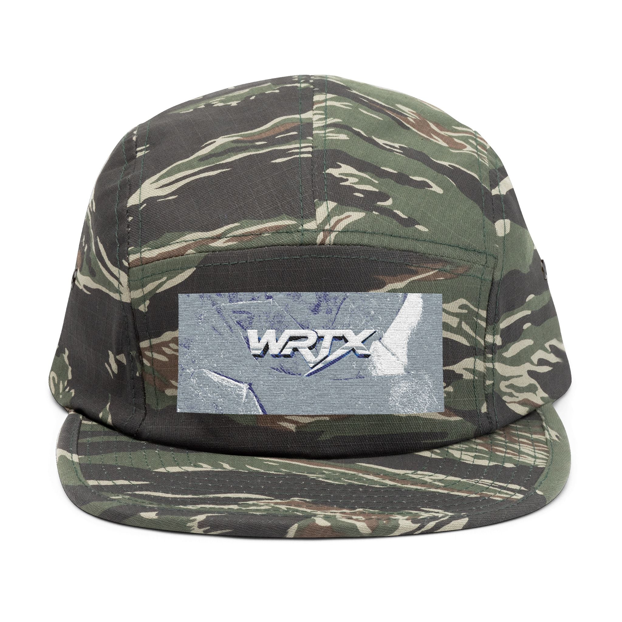 WRTX Embroidered 5-Panel Cap — Vintage Racing Logo Hat