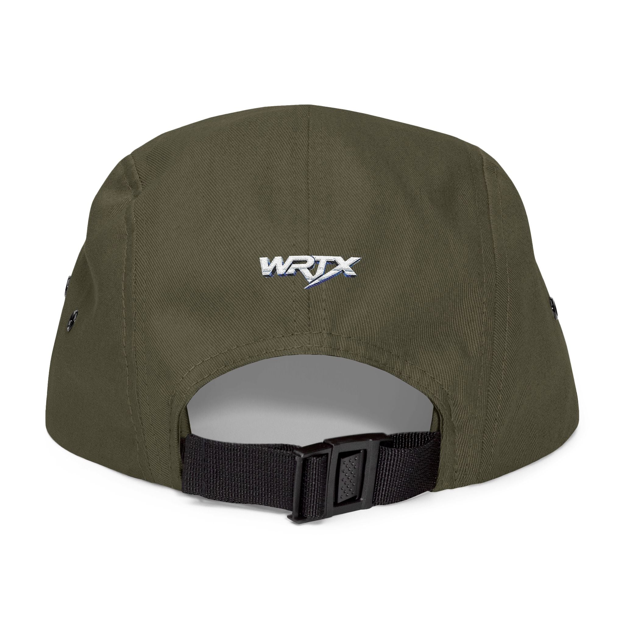 WRTX Embroidered 5-Panel Cap — Vintage Racing Logo Hat