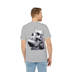 Skull Demon Graphic T-Shirt — Edgy Gothic Crew Tee for Creators