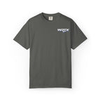 T-Shirt — "What If It All Works Out?" Vintage Newspaper Graphic