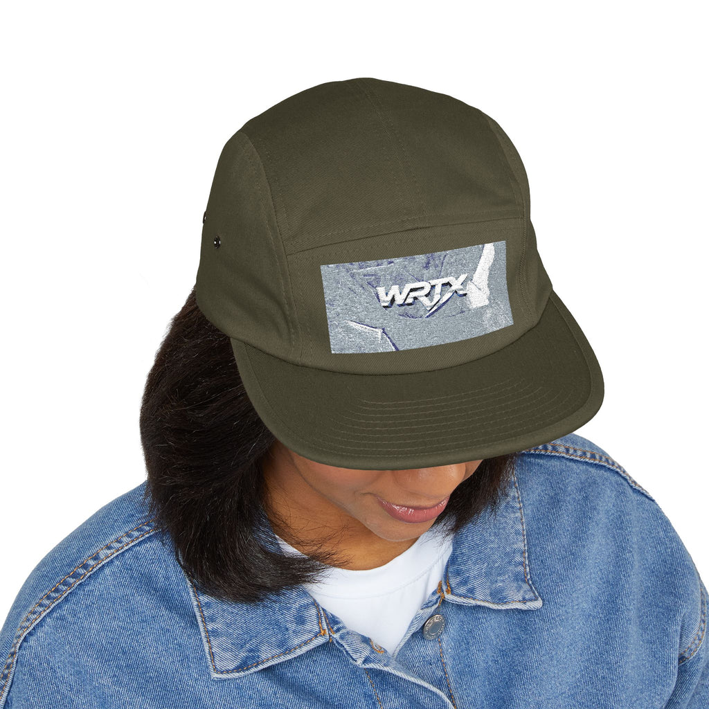WRTX Embroidered 5-Panel Cap — Vintage Racing Logo Hat