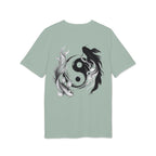 Koi Yin-Yang Wave T-Shirt — Japanese Wave & Red Sun Graphic Tee