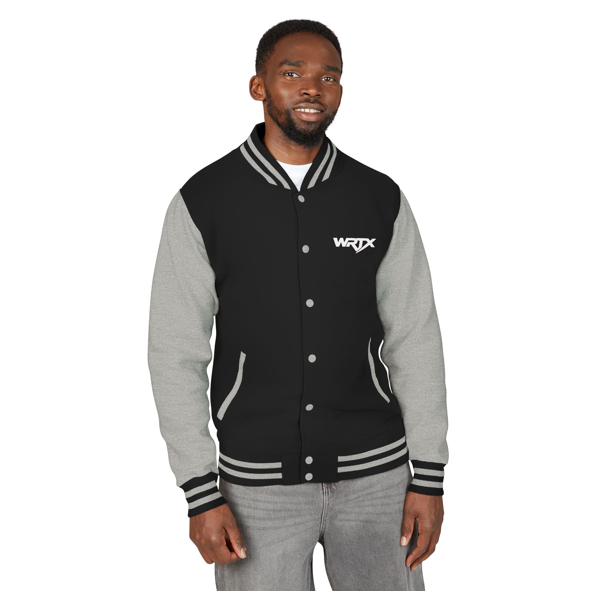 Letterman Jacket — 'Mom I Am A Rich Man' Retro Varsity Jacket
