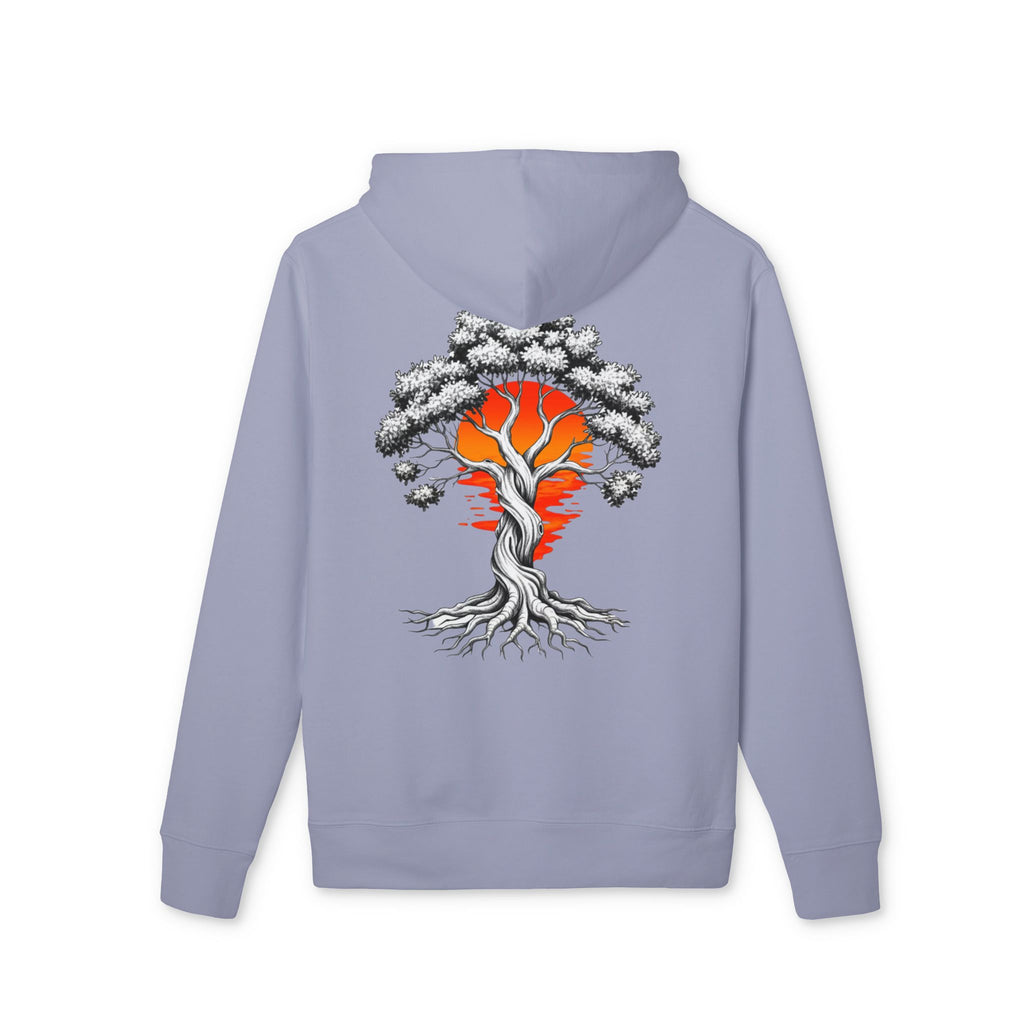 Bonsai Sunset Hoodie — Tree of Life Graphic Pullover