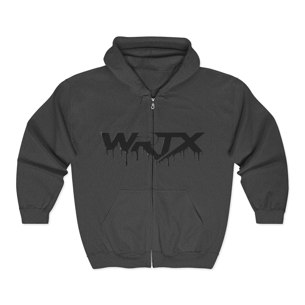 Drip WRTX Zip Hoodie — "You're F***ing Lazy Bitch" Bold Back Print